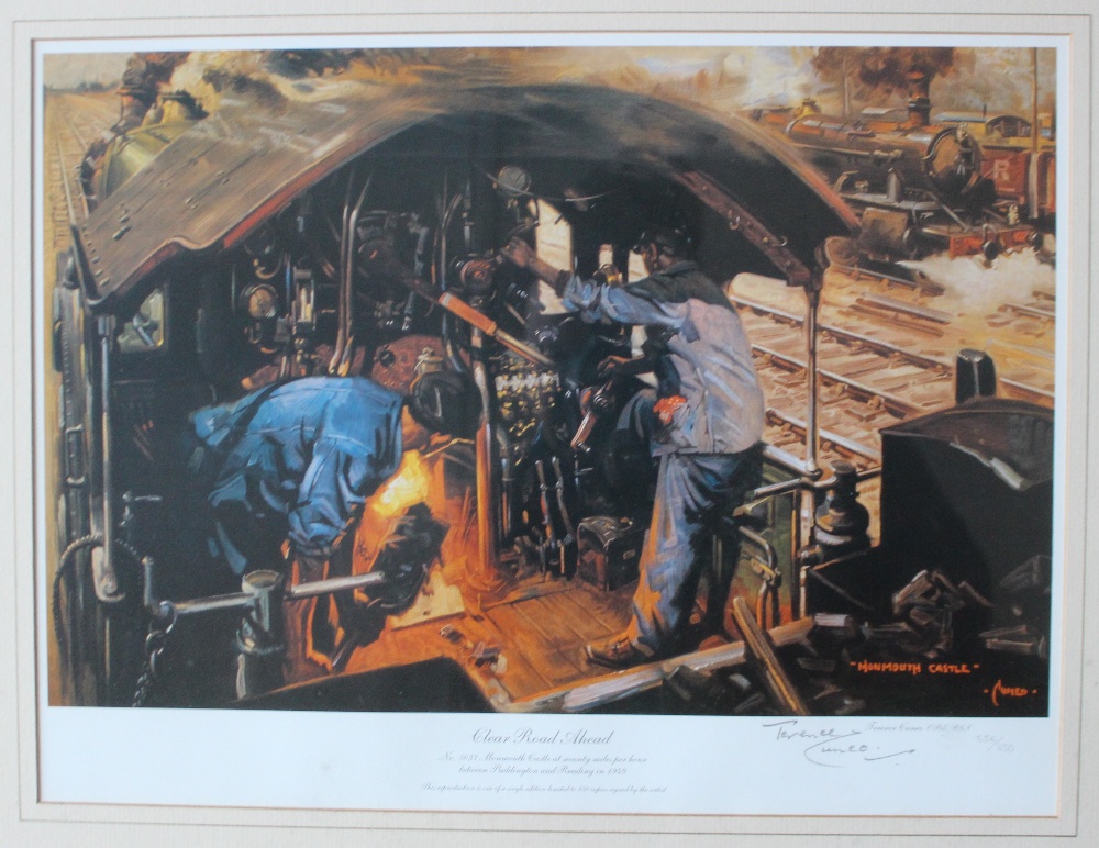 Terence Cuneo "The Golden Arrow" A limited edition print No. - Image 2 of 5