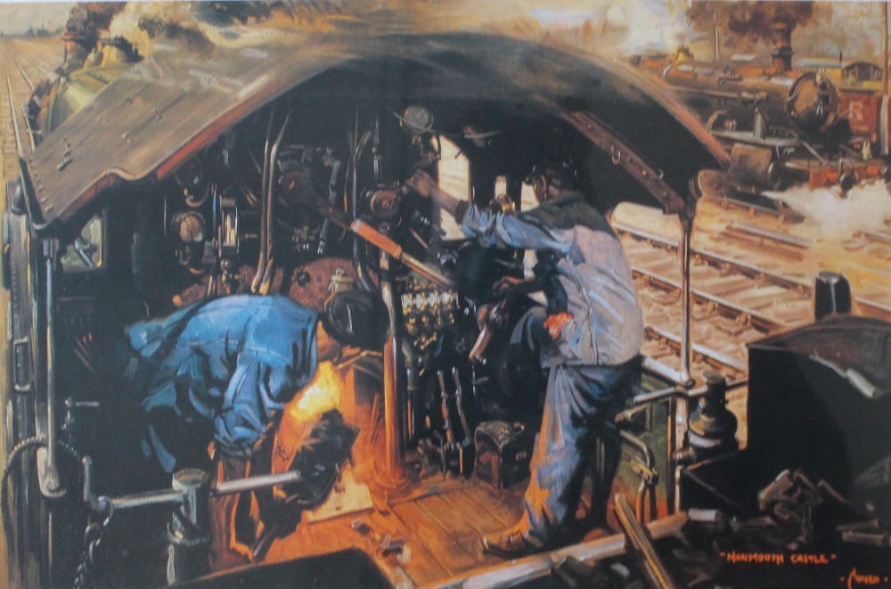 Terence Cuneo "The Golden Arrow" A limited edition print No.