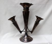 A George V silver epergne,