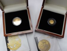 A 2010 Tristan Da Cunha St George & The Dragon 22ct gold guinea,