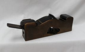 A Holtzapffel & co, London bullnose plane with a rosewood wedge, No.