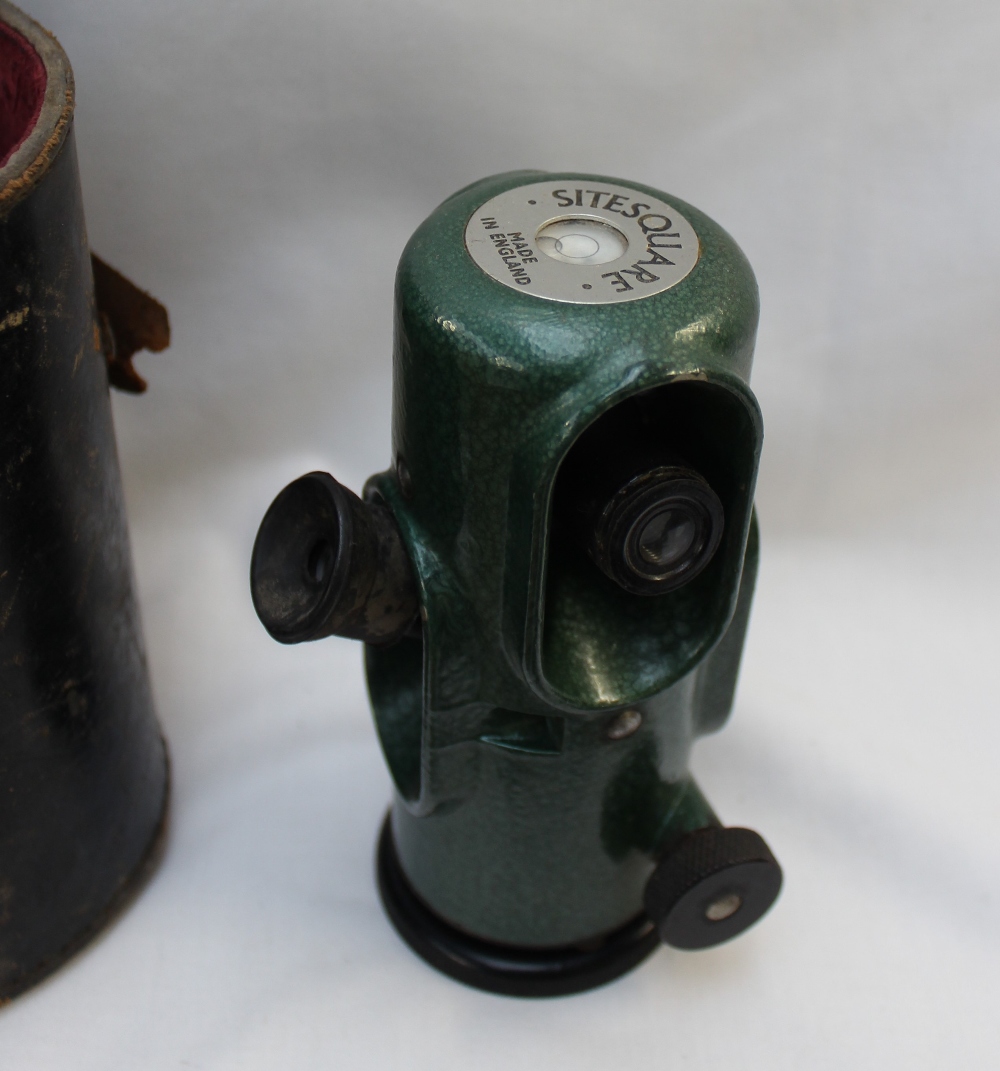 A Microptic theodolite No.30483 together with a Azimuth circle No. - Image 4 of 5