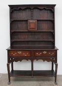 A 19th century oak dresser,