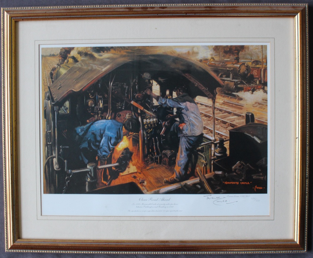 Terence Cuneo "The Golden Arrow" A limited edition print No. - Image 3 of 5