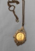 A Victorian gold sovereign, dated 1888,