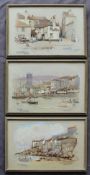 Anne Croft The Old "Sloop Inn", St Ives Watercolour Signed and inscribed 23.
