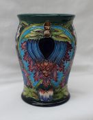 A Moorcroft vase decorated in the Saadian pattern, impressed and painted marks to the base,