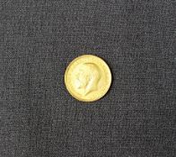 A George V Gold Sovereign,