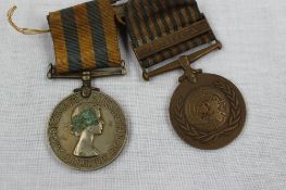 A Korea Campaign Medal Pair for the Royal Navy,