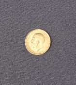 A George V Gold Sovereign,