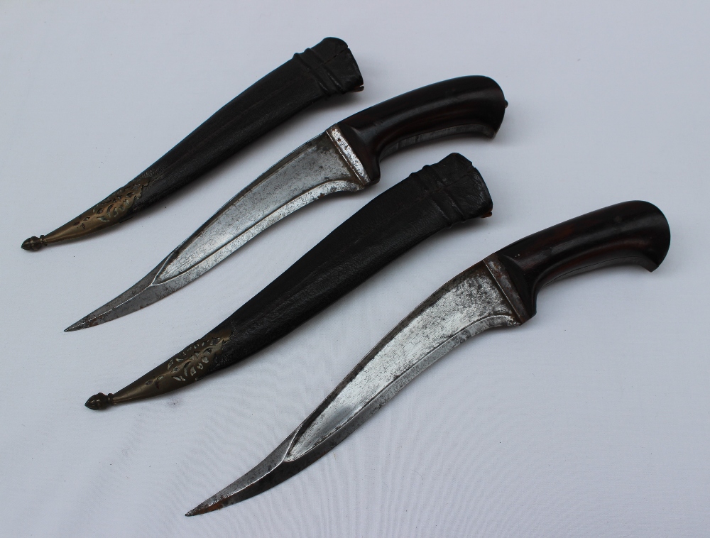A pair of daggers with rosewood grips, - Image 2 of 9