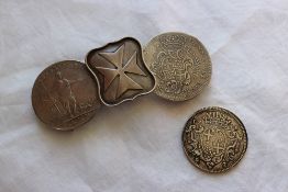 A Ramon Despuig Maltese two Scudi coin,