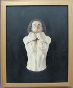 James Burke Dunsmoor Head and torso study Oil on canvas 95 x 75cm IMPORTANT: This lot is sold