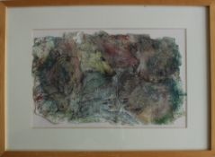 Annie Giles Hobbs Untitled II Mixed media on hand cast paper Signed and label verso 51 x