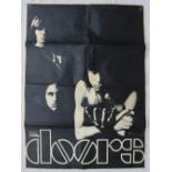 Poster - The Doors, black and white poster showing four shaded figures,