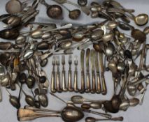 A pair of William IV Irish silver table spoons, Dublin, 1829, Charles Marsh,