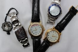 A London diamond Co wristwatch,