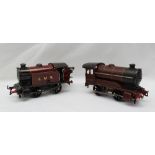 A Hornby clockwork type 101 LMS 0-4-0 locomotive No.