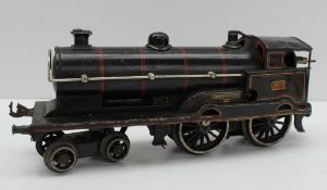 An O gauge clockwork 4-4-0 locomotive "George the Fifth" No.