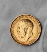 A George V Gold Sovereign dated 1911