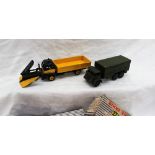 A Dinky Supertoys No.958 Snow plough, together with a No.