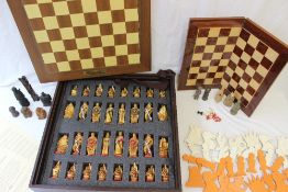 The Christopher Columbus Chess Set, No.418/1492, in its original case with certificate.