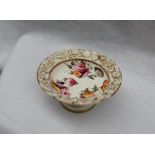 A Swansea porcelain miniature tazza,