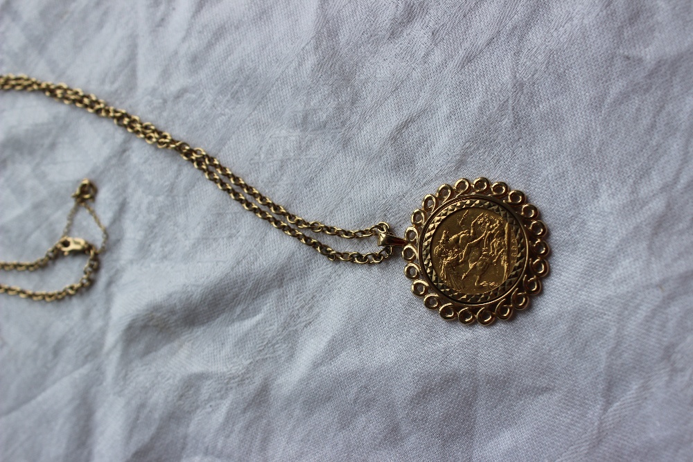 A Victorian Gold Sovereign dated 1892, - Image 2 of 3