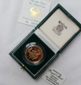A United Kingdom 1986 Proof Two Pound Coin, cased with certificate No.
