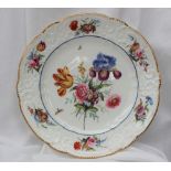 A Nantgarw porcelain plate,