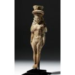 Egyptian Alexandrian Terracotta Figure of Nude Isis