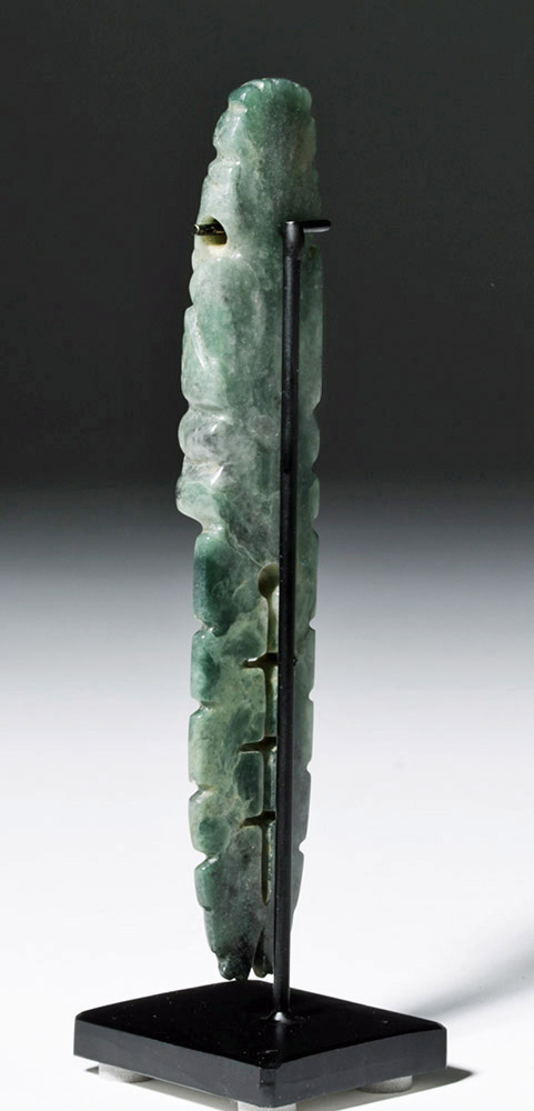 Costa Rican Jade Axe God w/ Crocodile Legs - Image 2 of 7