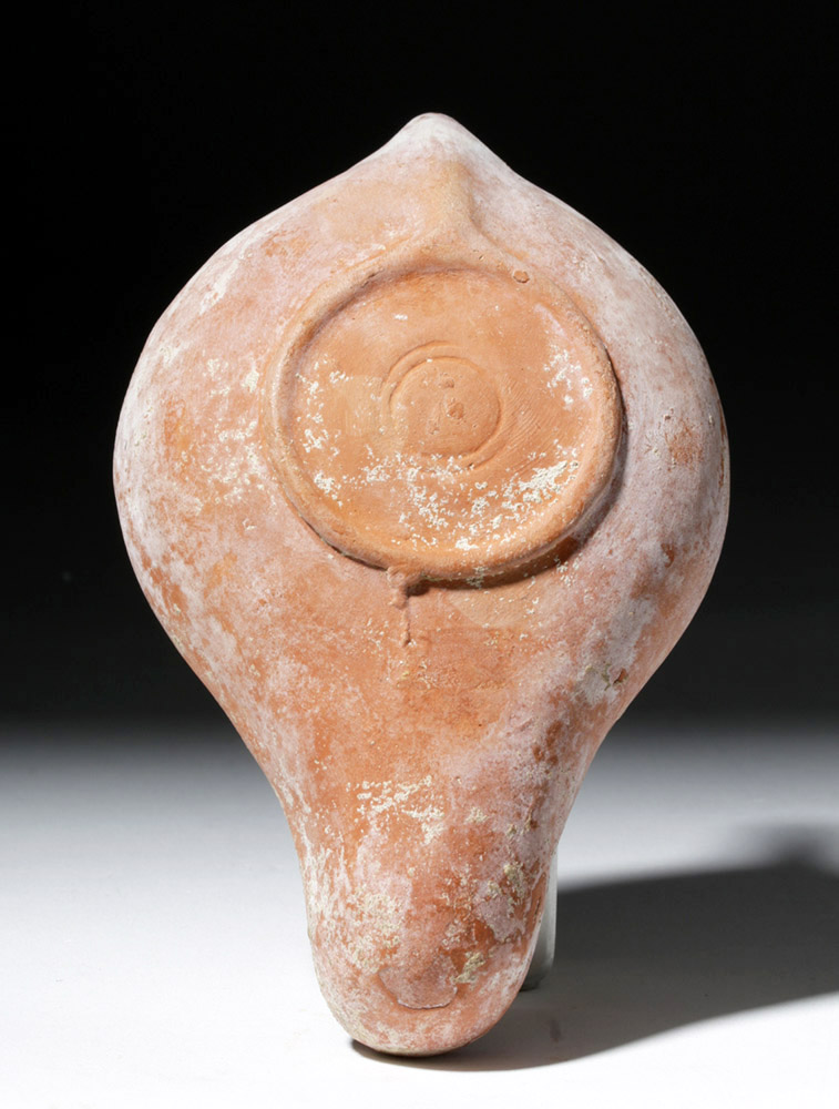 Fine Roman N. African Pottery Oil Lamp - Image 6 of 7