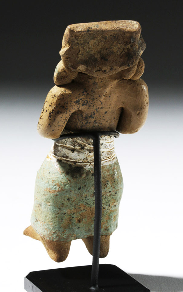 Rare Superb Michoacan Pottery Standing Figure - Image 2 of 5