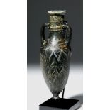 Hellenistic Greek Core-Form Glass Amphoriskos