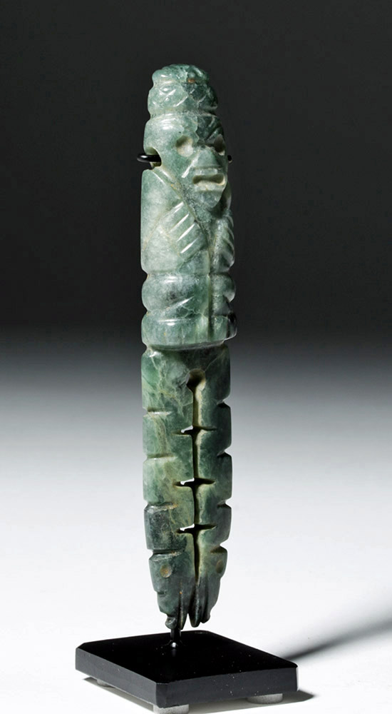 Costa Rican Jade Axe God w/ Crocodile Legs - Image 4 of 7