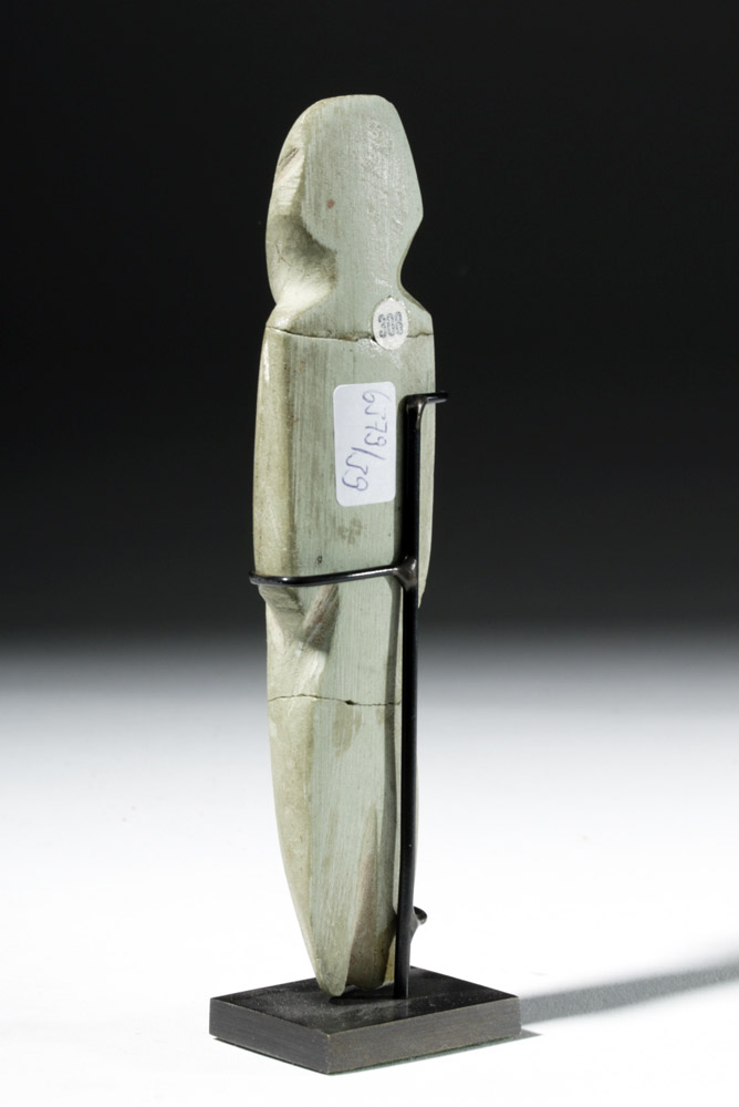 Mezcala Green Stone Standing Figure - Image 2 of 6
