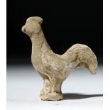 Chinese Han Dynasty Terracotta Rooster