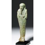 Egyptian Late Periof Faience Ushabti