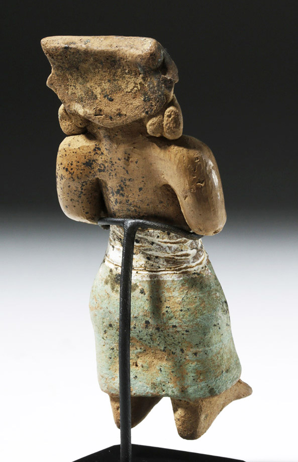 Rare Superb Michoacan Pottery Standing Figure - Image 3 of 5