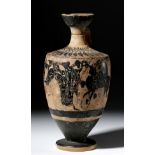 Greek Attic Black-Figure Pottery Lekythos