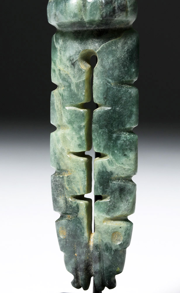 Costa Rican Jade Axe God w/ Crocodile Legs - Image 6 of 7