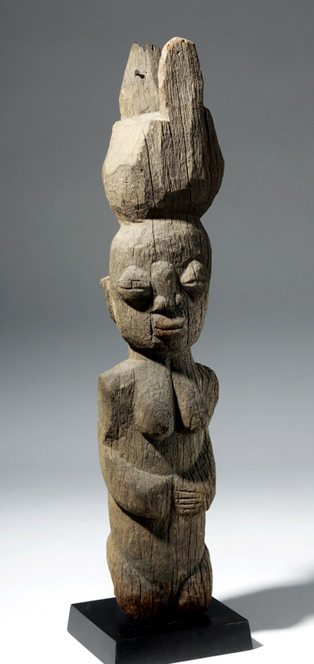 Impressive Yoruba Wood Lintel Section, ex-Royal Athena - Image 4 of 6