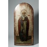 Exhibited 19th C. Russian Icon - St. Nicholas of Myra