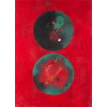 DENISA WAGNEROVÁ (*1945): TWO CIRCLES / 1969, Bohemia Denisa Wagnerová is a printmaker, painter