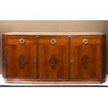 ART NOUVEAU CHESTS AND A BUFFET / Around 1910, Austria, Vienna The form and especially the