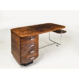 JINDRICH HALABALA (1903–1978): DESK H 180 / 1930s, Moravia, Brno This original model of a desk,