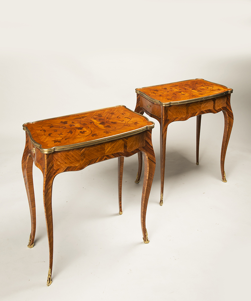 MARTIN CARLIN (1730-1785): A PAIR OF GAME TABLES