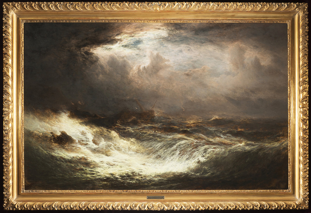 IVAN CONSTANTINOVICH AJVAZOVSKIJ (1817-1900): STORM AT SEA