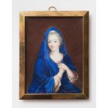 LADY IN A BLUE CLOAK